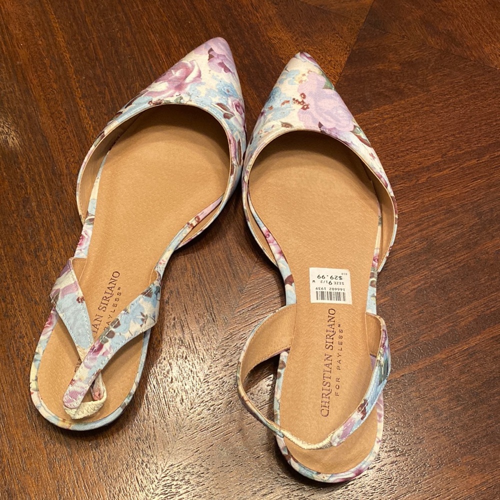 Floral flats